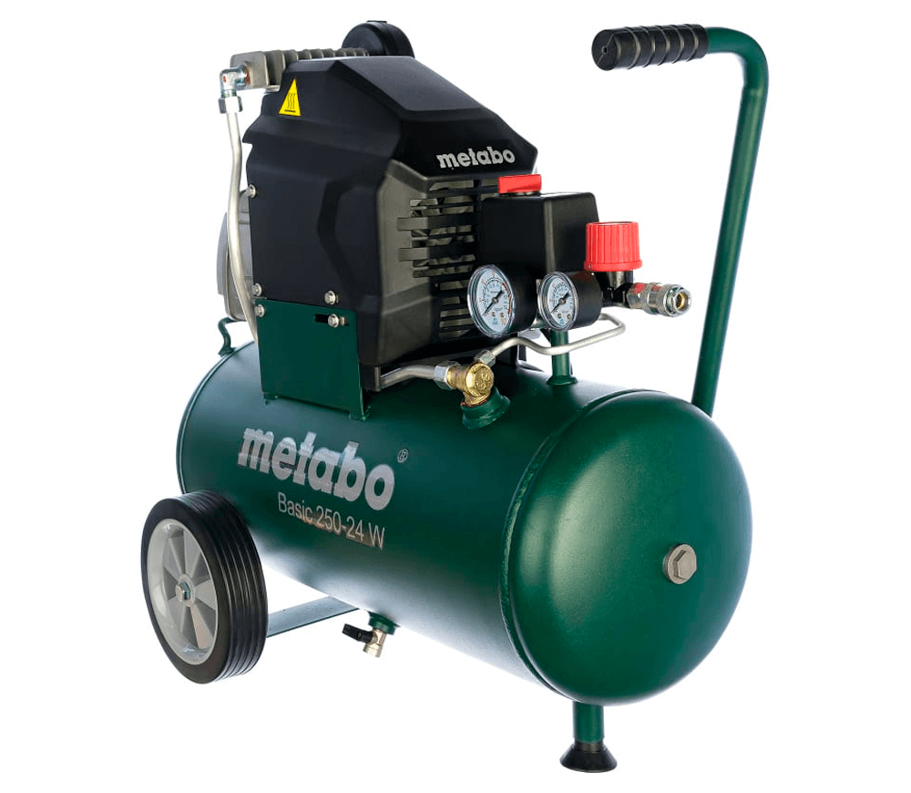 Compresor fără ulei METABO Basic 250-24 W OF 200l/min 24L photo 0