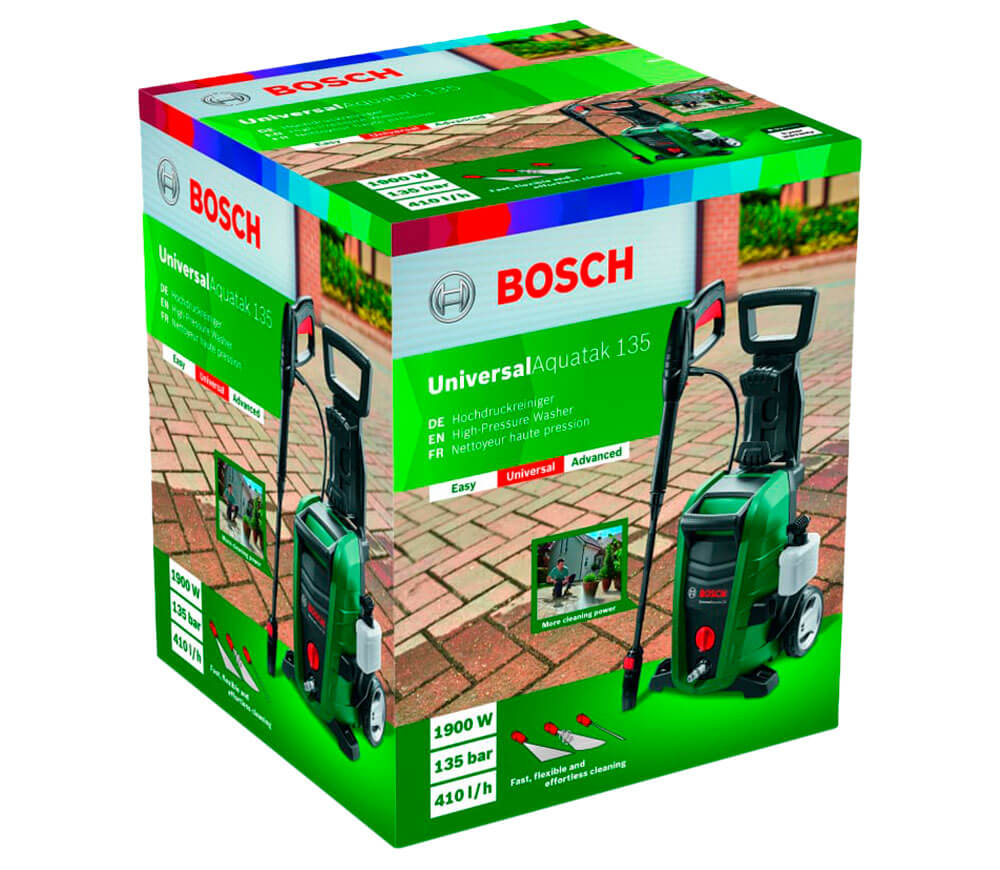 Aparat de spălat cu presiune BOSCH UniversalAquatak 135 1900w 135bar 450l/h photo 7