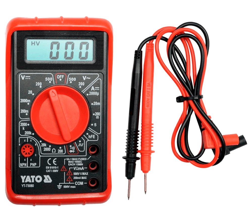 Multimetru digital YATO YT73080 0/500V 0/5A photo