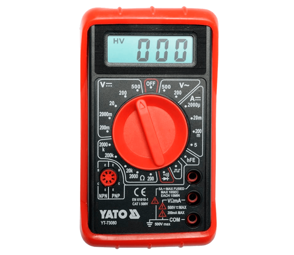 Multimetru digital YATO YT73080 0/500V 0/5A photo 1