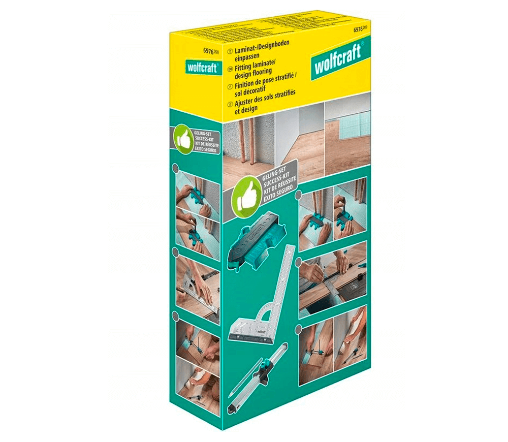 Set sabloane de ajustare a laminatului Wolfcraft 6976000 photo 2
