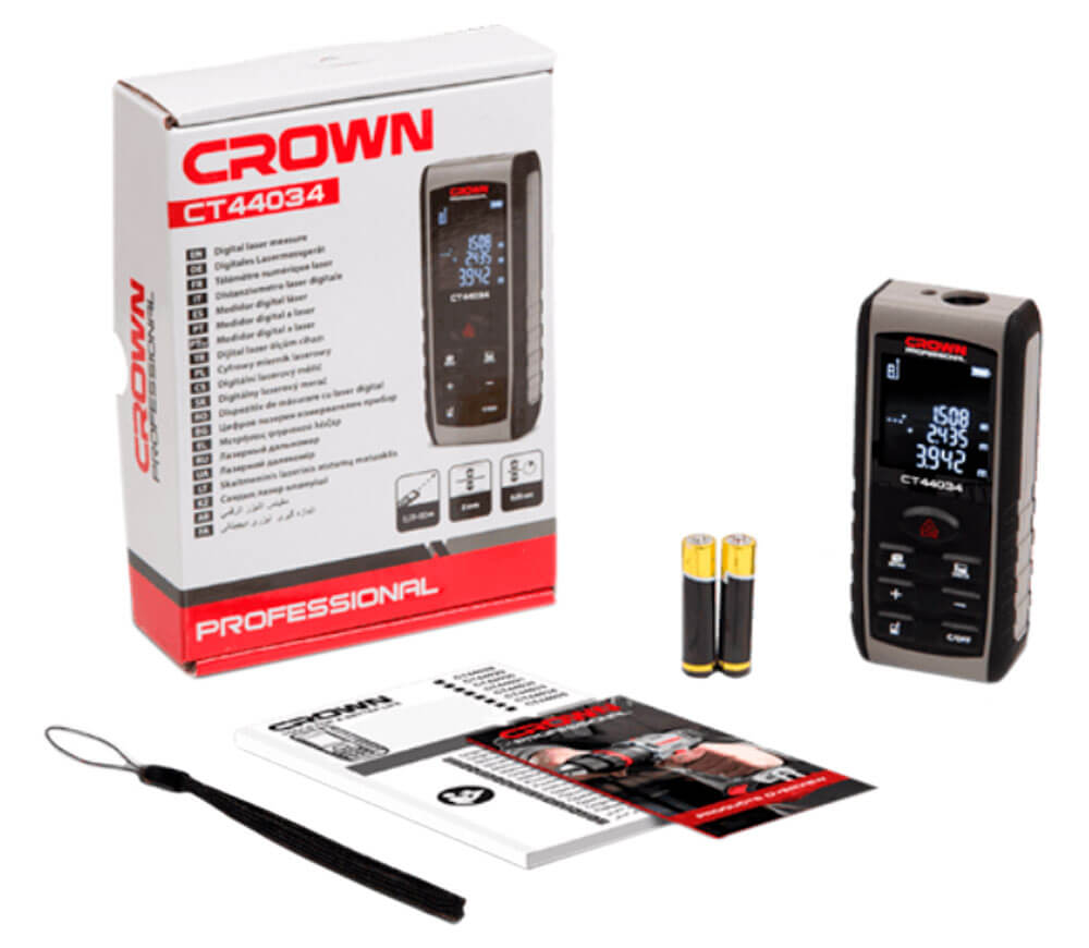 Telemetru CROWN CT44034 80m photo 0