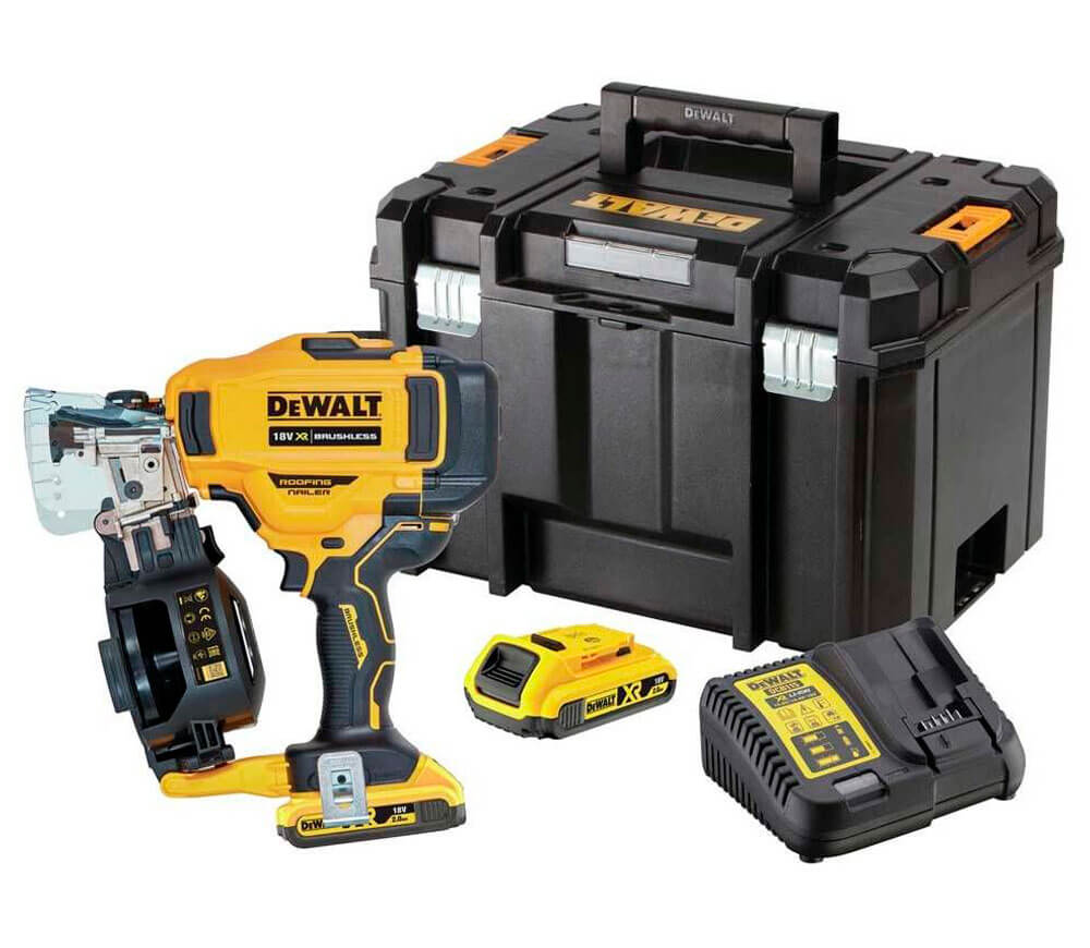 Pistol de bătut cuie cu acumulator DEWALT DCN45RND2 18V 2Ah photo 0