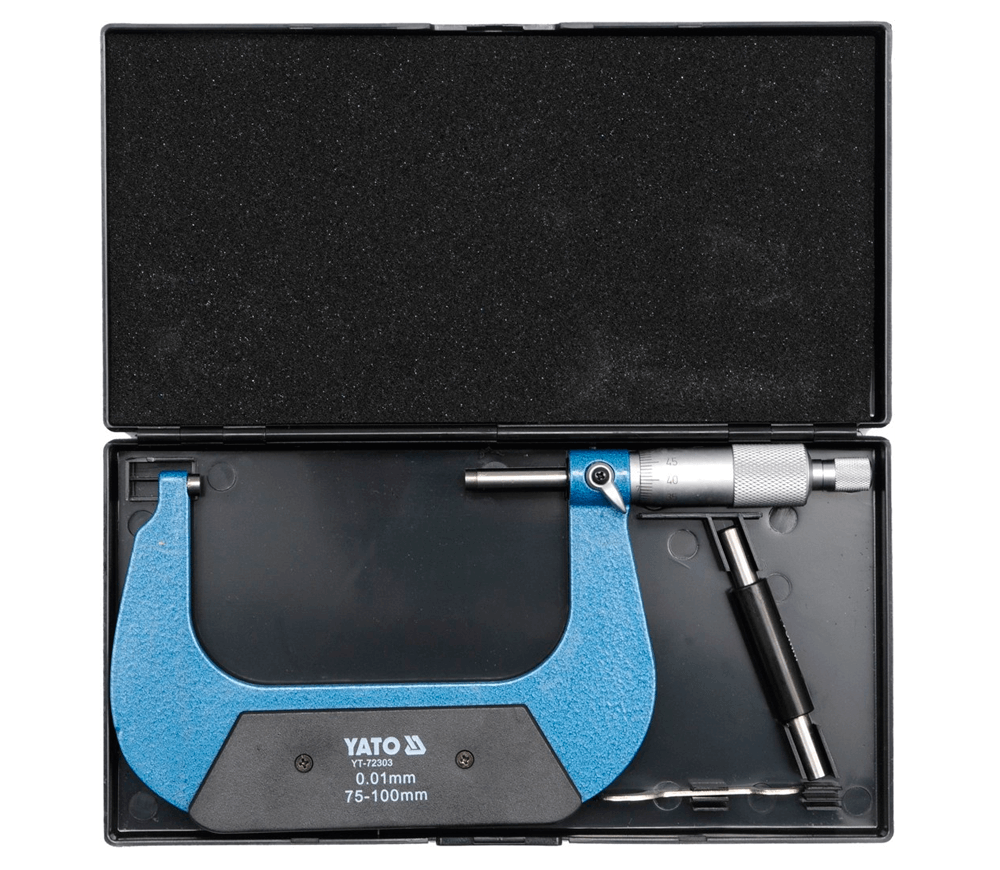Micrometru YATO YT72303 75-100mm oțel photo 0