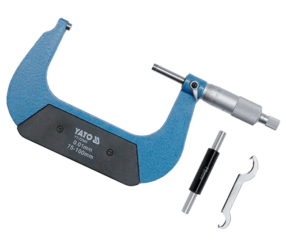 Micrometru YATO YT72303 75-100mm oțel photo 1