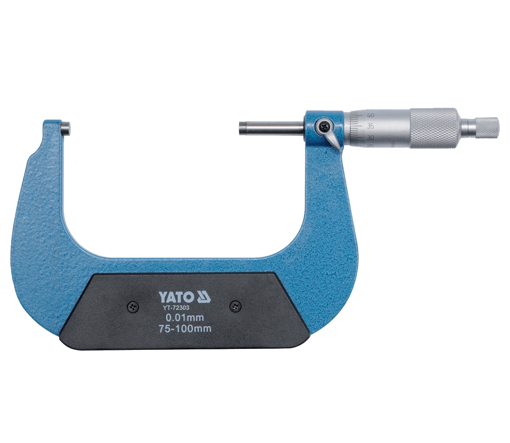 Micrometru YATO YT72303 75-100mm oțel photo 3