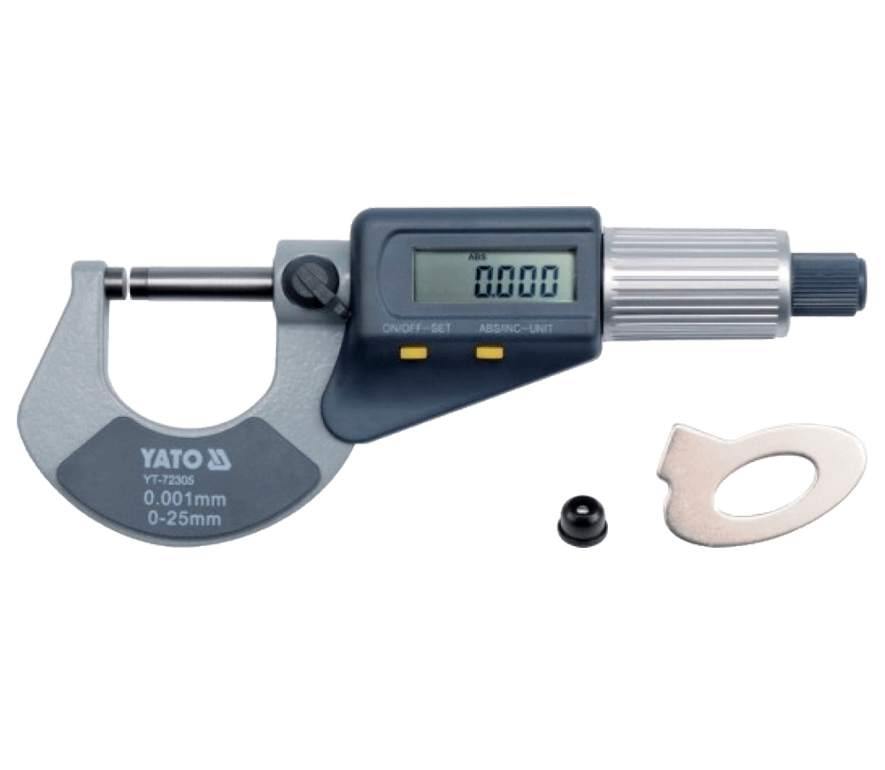 Micrometru digital YATO YT72305 0-25mm Metal/Plastic photo