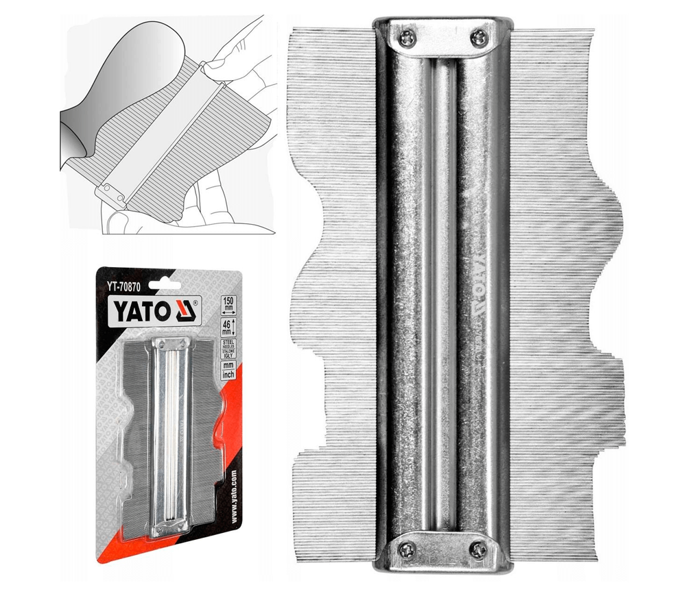 Șablon copiere forme YATO YT70870 170mm photo 0