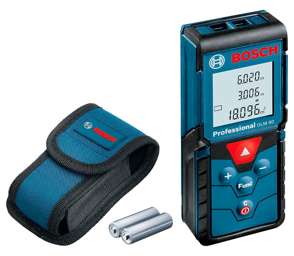 Telemetru BOSCH GLM 40 (601072900) 40m photo 0