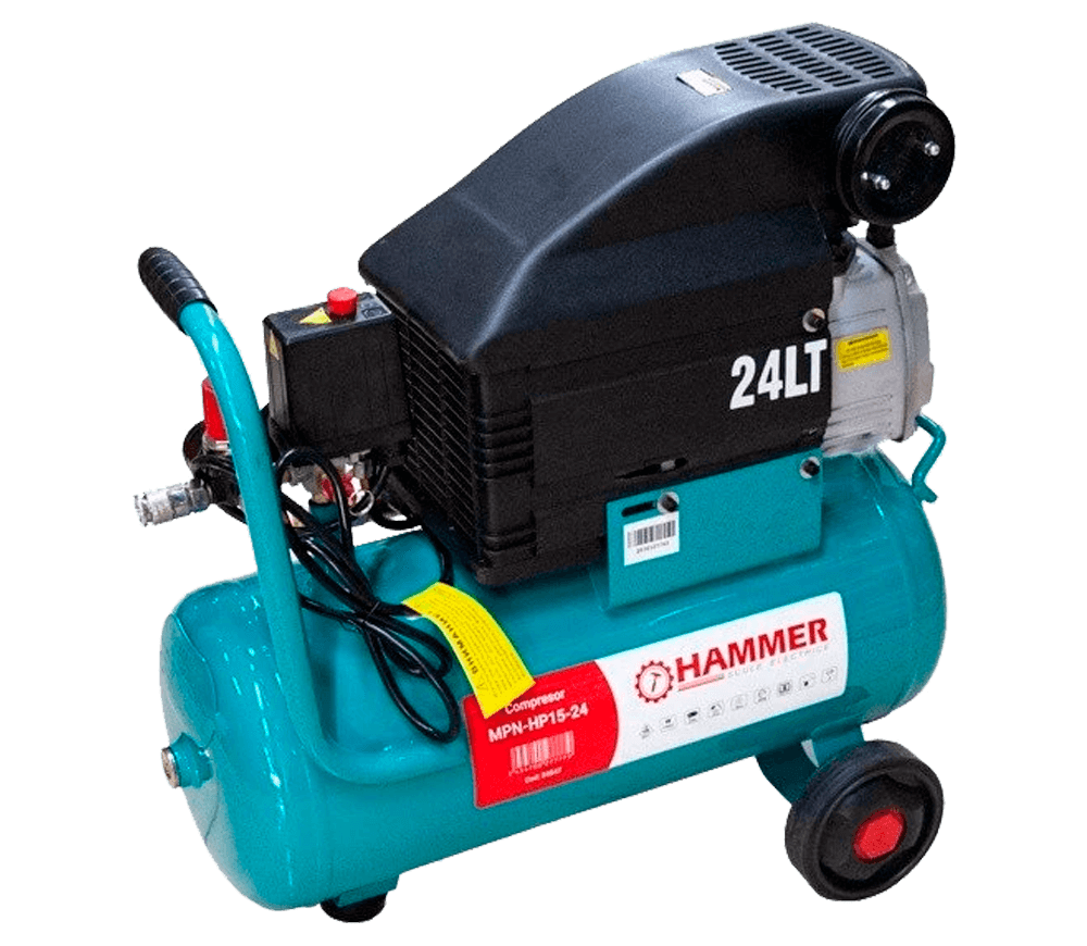 Compresor HAMMER MPN-HP15-24 206l/min 24L photo