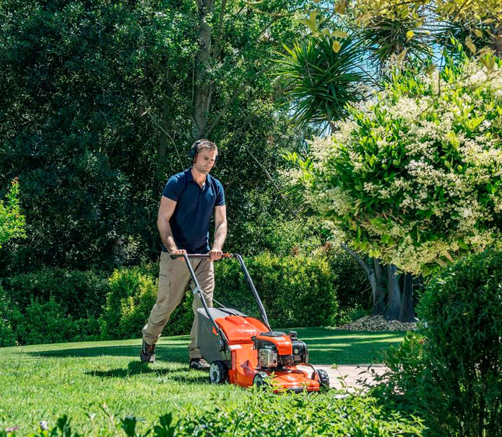 Mașină de tuns gazonul cu benzină Husqvarna LC247 470mm 2.45cp photo 7