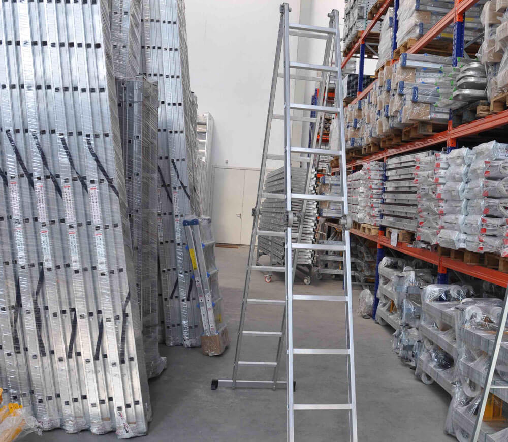 Scară cu balamale CAGSAN HR012 3.61m 150kg photo 4