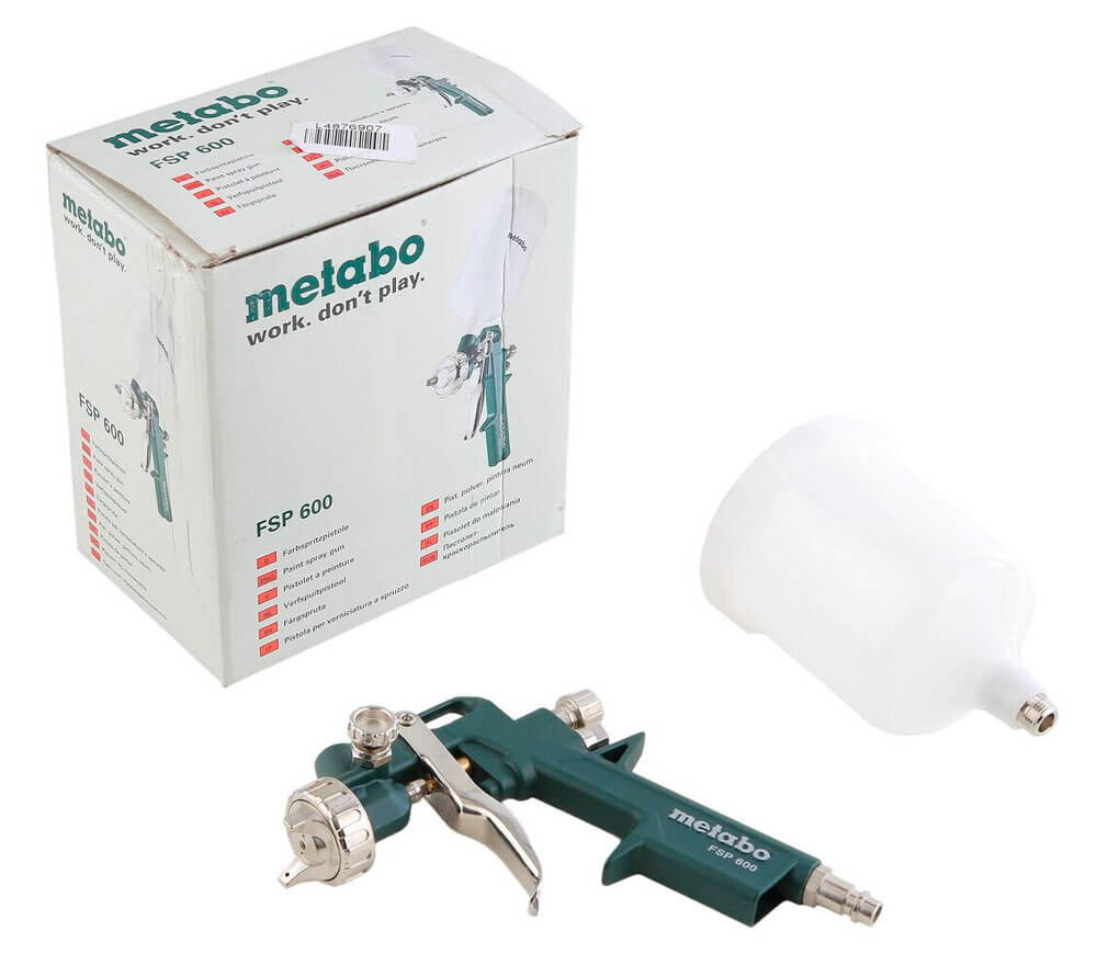 Pulverizator pneumatic METABO FSP 600 1.5mm 0.6L 4bar photo 5