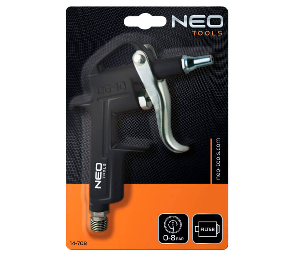 Pistol de suflat NEO TOOLS 14-708 50mm 8bar photo 2