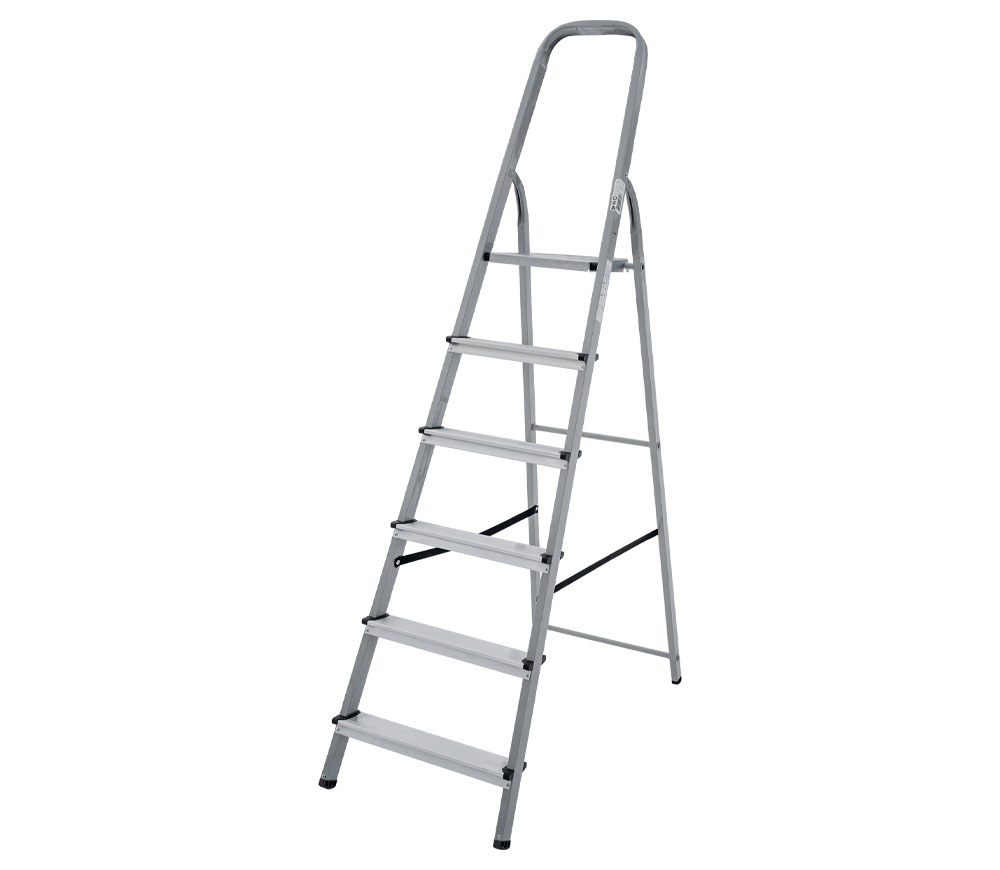 Scară cu suport metal LIDER-TECH 1130106 1.25m 150kg photo