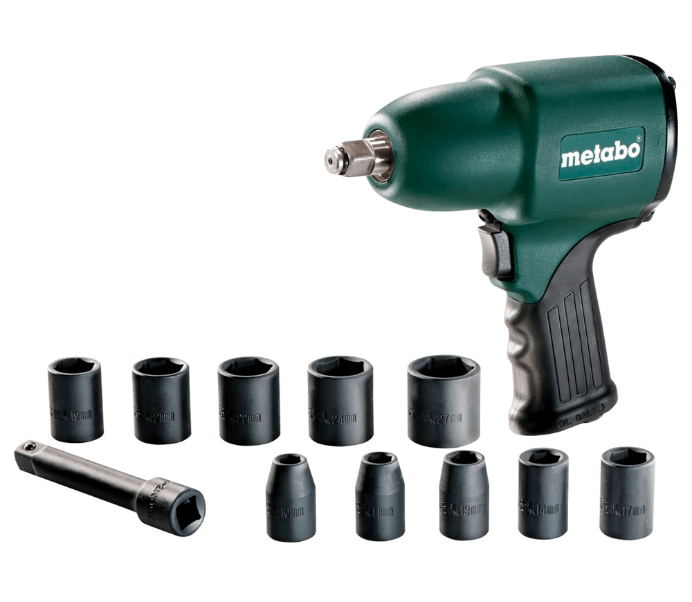 Mașină de înșurubat cu impact pneumatică METABO DSSW 360 SET 1/2" 360Nm 7500rot/min photo 0
