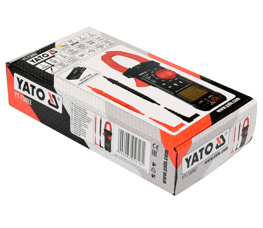 Токоизмерительные клещи YATO YT73092 600В 600A photo 1