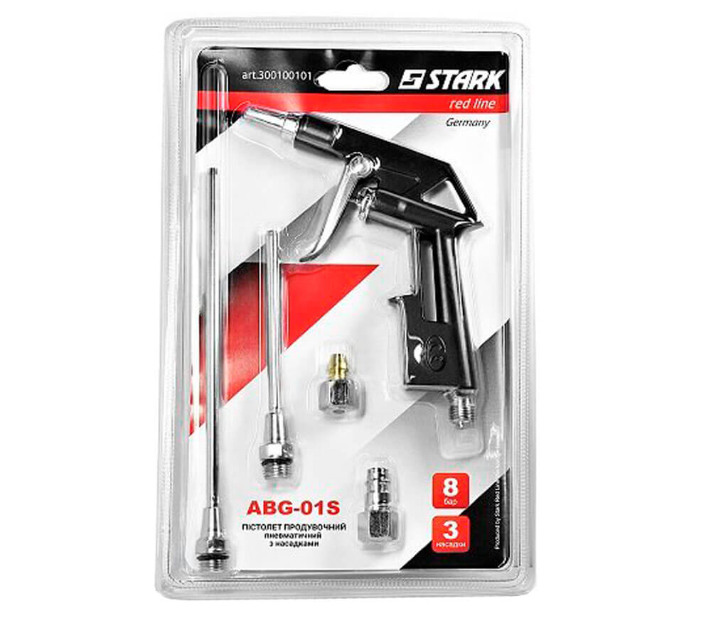Pistol de suflat STARK ABG-01S 100-180mm 10bar photo 4
