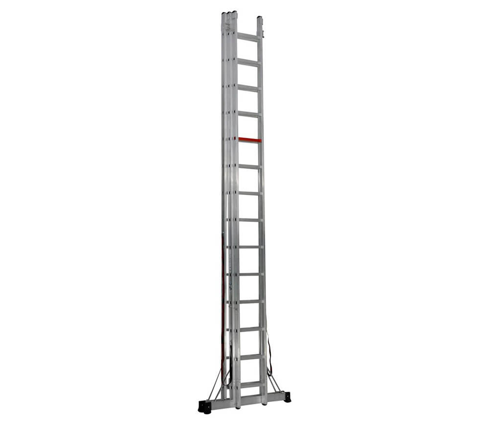Лестница трехсекционная CAGSAN TS205 8.6m 150kg photo 2