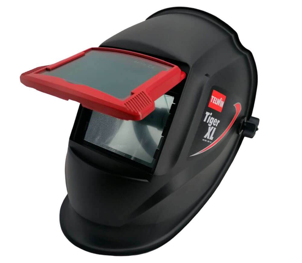 Mască de sudură TELWIN Tiger 802812 simplu 11DIN photo 0
