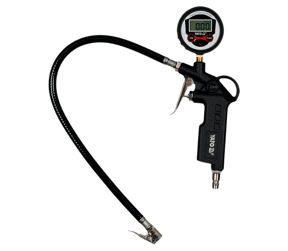 Pistol de umflat anvelope cu manometru digital  YATO YT23702 8bar 440mm photo