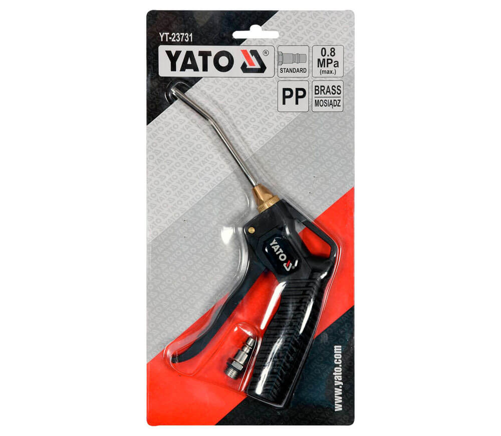 Pistol de suflat YATO YT-23731 110mm 8bar photo 2