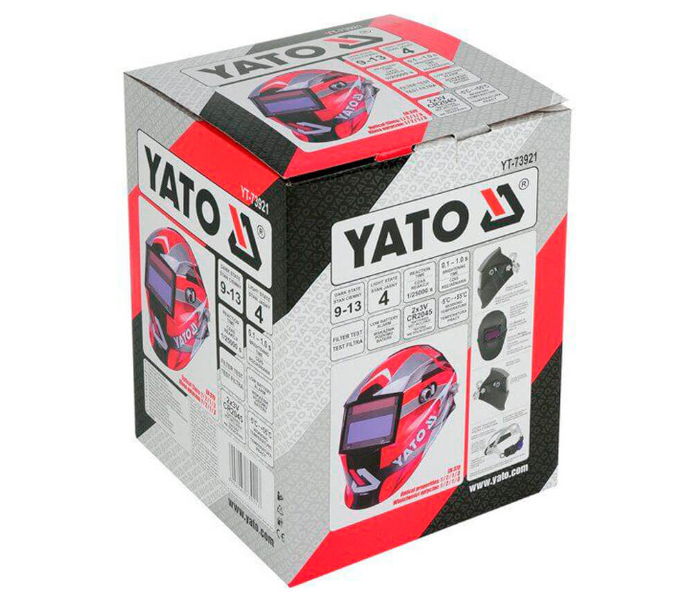 Mască de sudură YATO YT73921 cameleon 13DIN photo 3