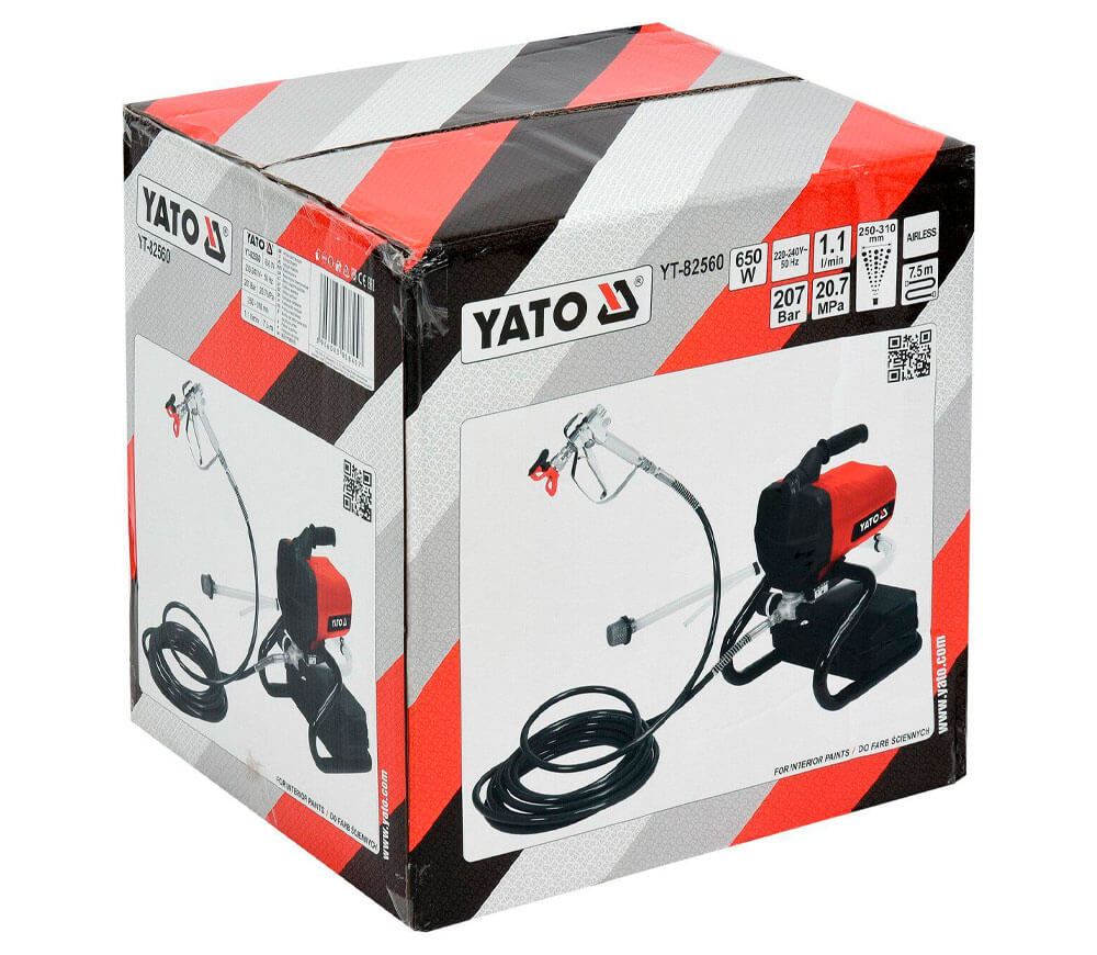 Aparat de vopsit YATO YT82560 650w 207bar photo 3