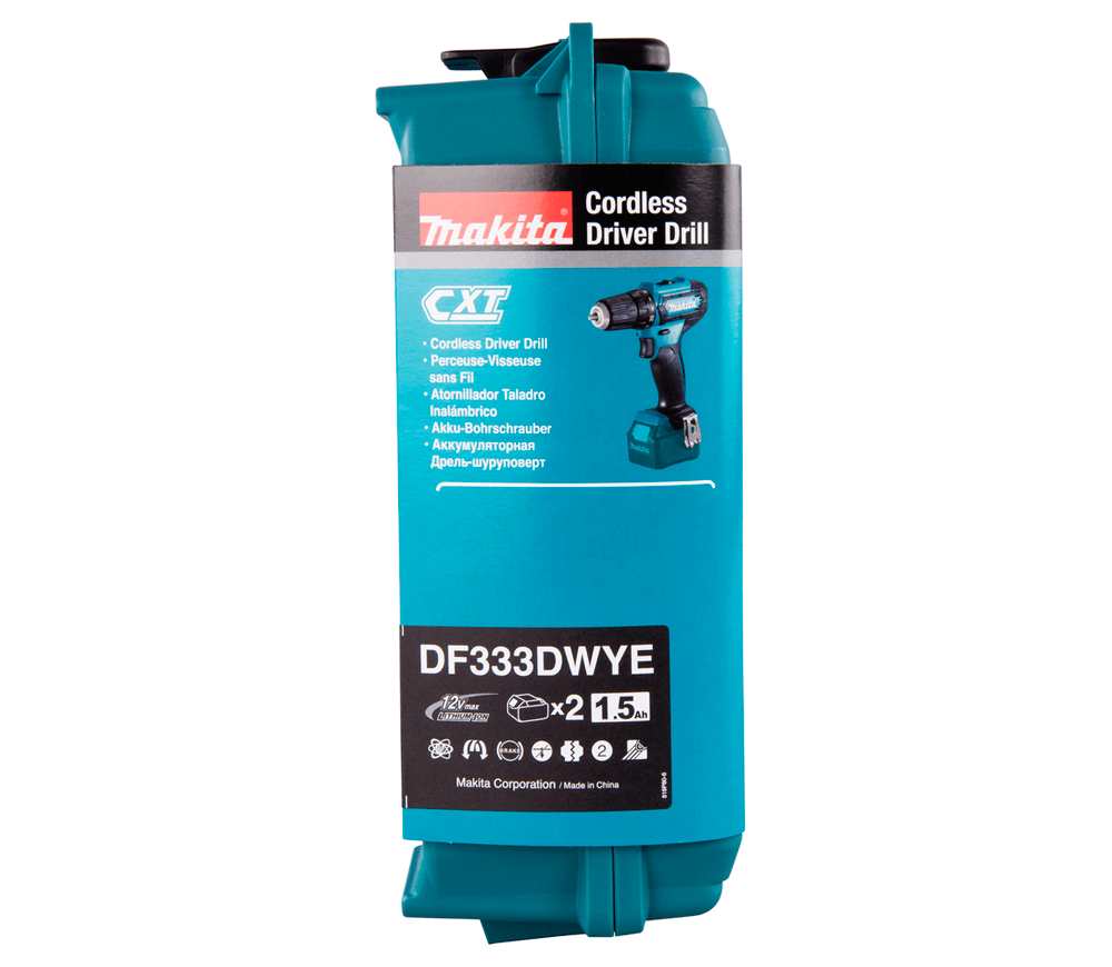 Шуруповерт аккумуляторный MAKITA DF333DWYE 12В 1.5Ач photo 7