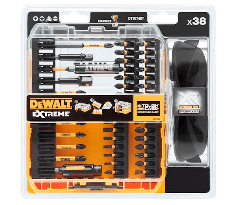 Set 38 Biți și prelungitor DEWALT DT70740T SL/PH/PZ/Hex/Torx 25mm photo 2