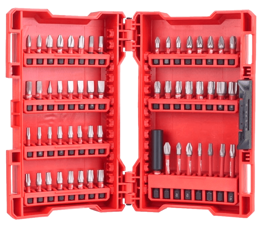 Set 56 Biți și prelungitor MILWAUKEE 4932430907 SL/PH/PZ/Hex/Torx 25-50mm photo