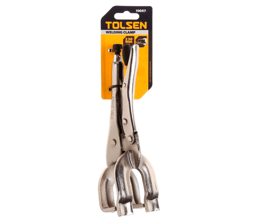 Clești de fixare pentru sudură Tolsen 10057 230mm photo 1