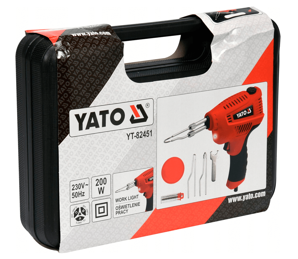 Aparat de lipit fier YATO YT82451 200w 500°C 230 V photo 3