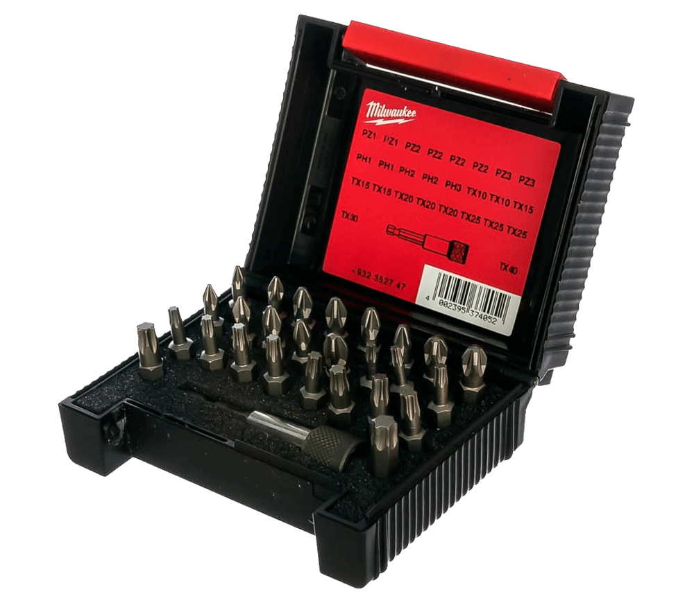 Set 27 Biți și prelungitor MILWAUKEE 4932352747 PH/PZ/Torx 25mm photo