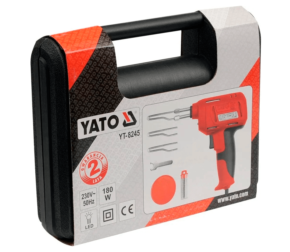 Aparat de lipit fier YATO YT8245 180w 400°C 230 V photo 1