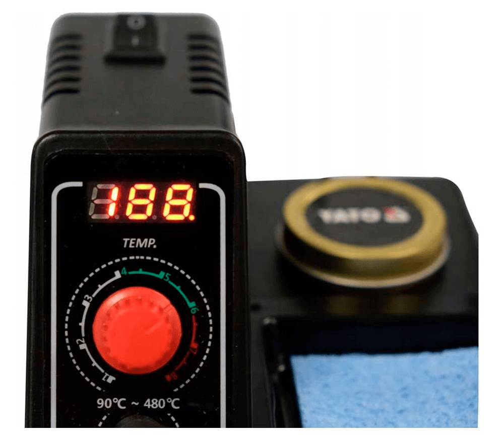 Stație de lipit digitală YATO YT82460 60w 480°C 220 V photo 2