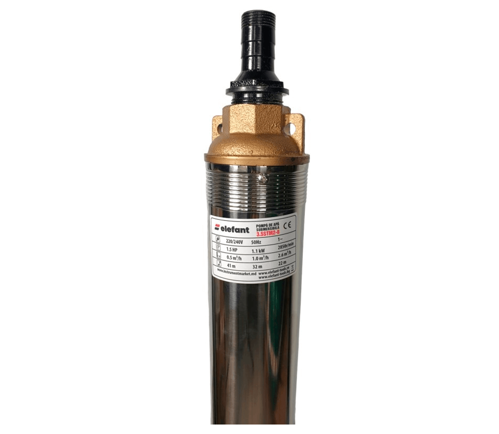 Pompă submersibilă Elefant 3.5STM2-8 1100w 2600l/h photo 0