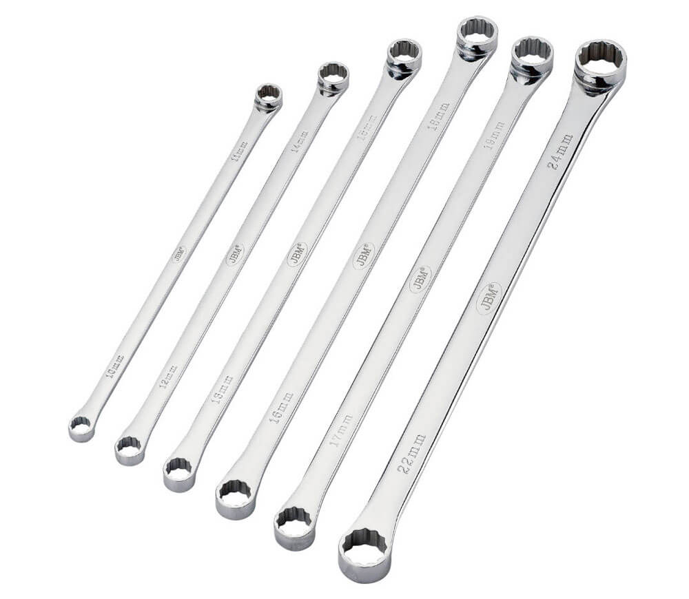 Set 6 chei inelare bilaterale JBM 51864 10x24mm photo 0