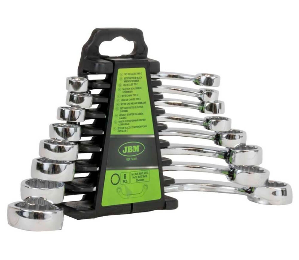 Set 8 chei inelare bilaterale JBM 52451 6x22mm photo 0