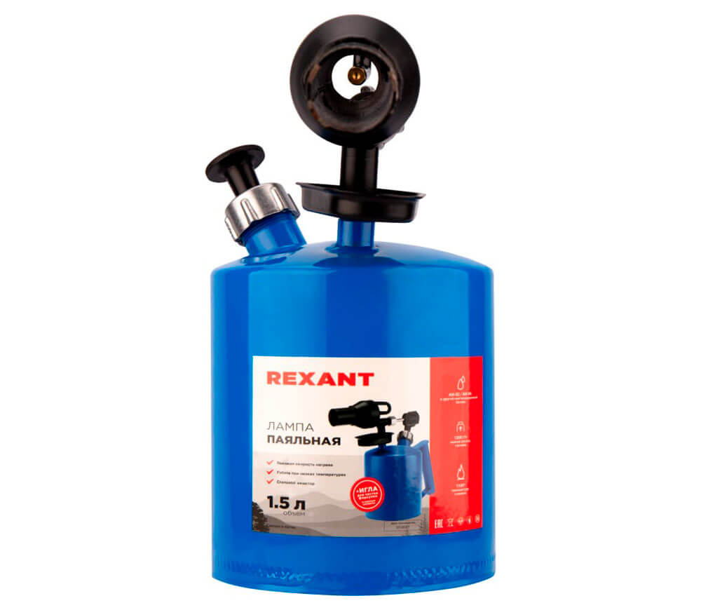 Arzător cu gaz REXANT PL-1.5 1200g/h 1100°C photo 0
