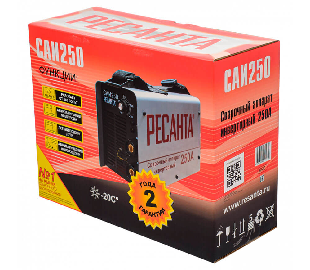 Aparat de sudat RESANTA САИ-250 250A photo 6