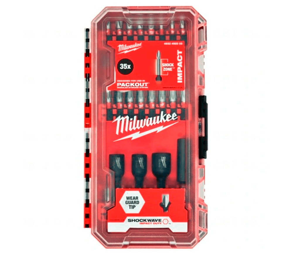 Set 35 Biți și prelungitor MILWAUKEE 4932492003 PH/PZ/Torx 25-50mm photo 2