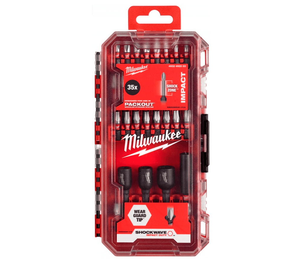 Set 35 Biți și prelungitor MILWAUKEE 4932492003 PH/PZ/Torx 25-50mm photo 3