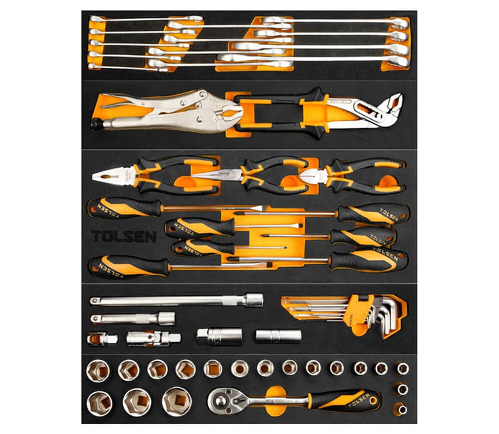 Set scule manuale Tolsen 85401 60unit. photo 0
