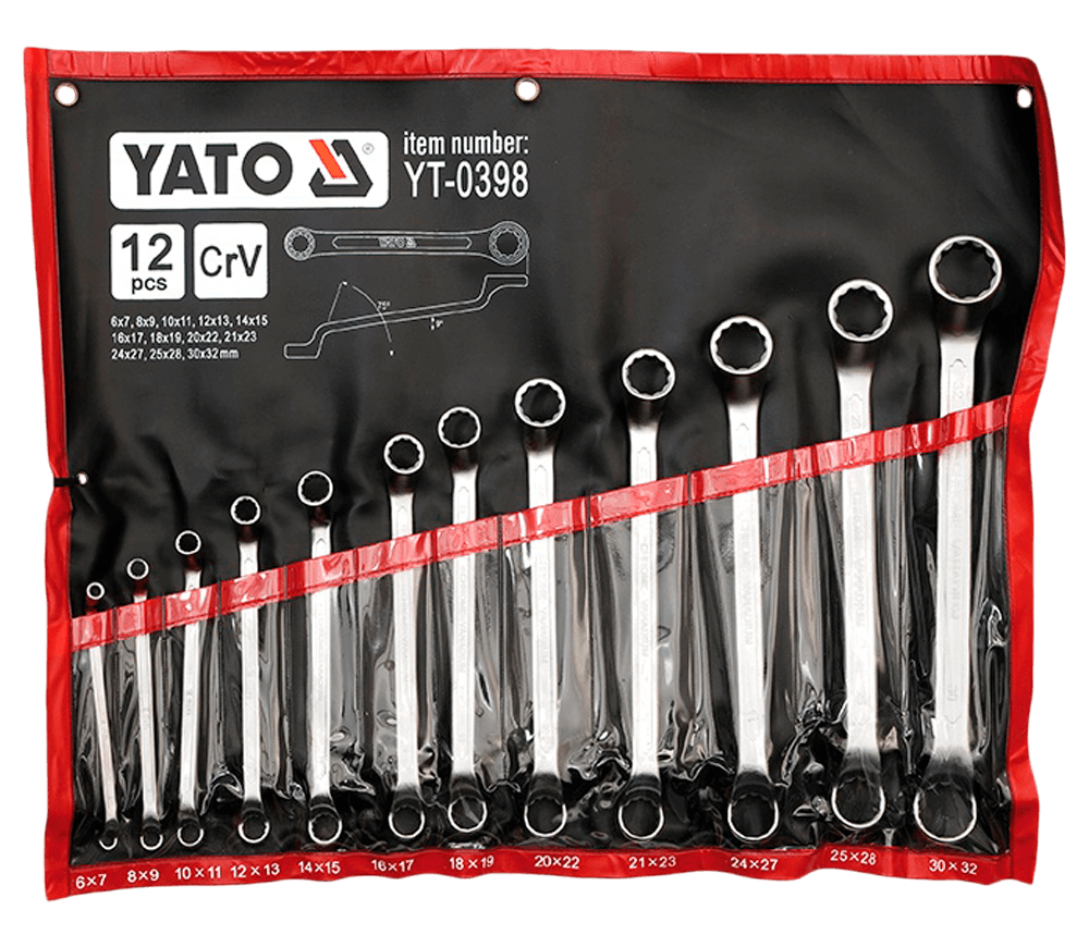 Set 12 chei inelare bilaterale YATO YT0398 6-32mm photo