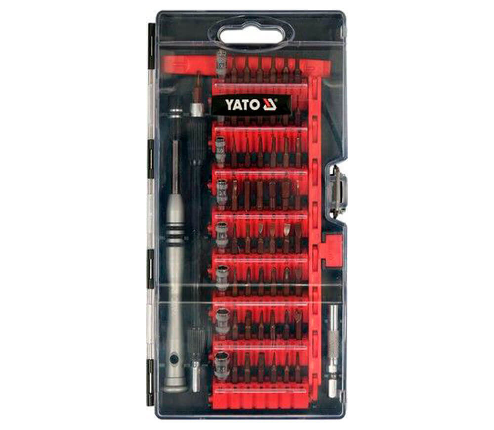 Set șurubelnițe de precizie 61 piese YATO YT25760 photo 0