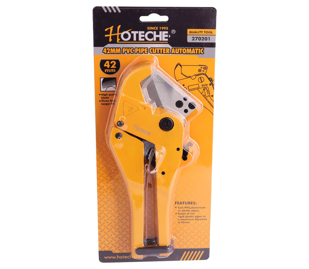 Clești de tăiat țevi PVC HOTECHE 270201 0-42mm photo 1