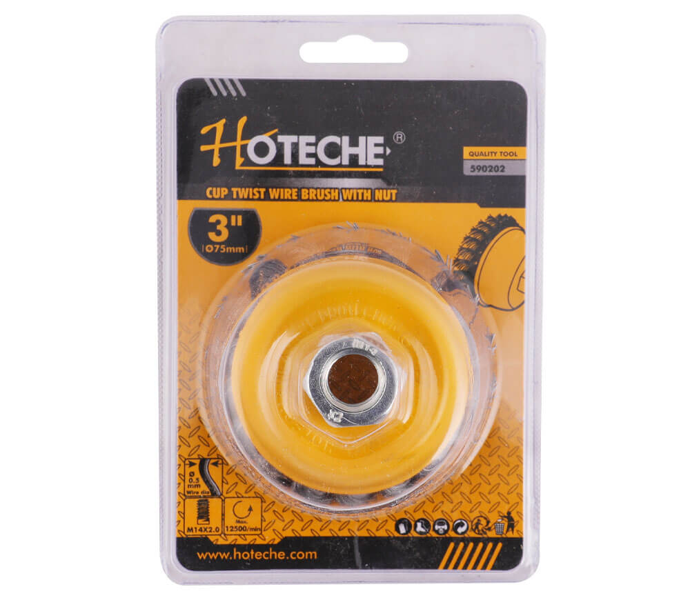 Perie de șlefuit HOTECHE 590202 75mm photo 0