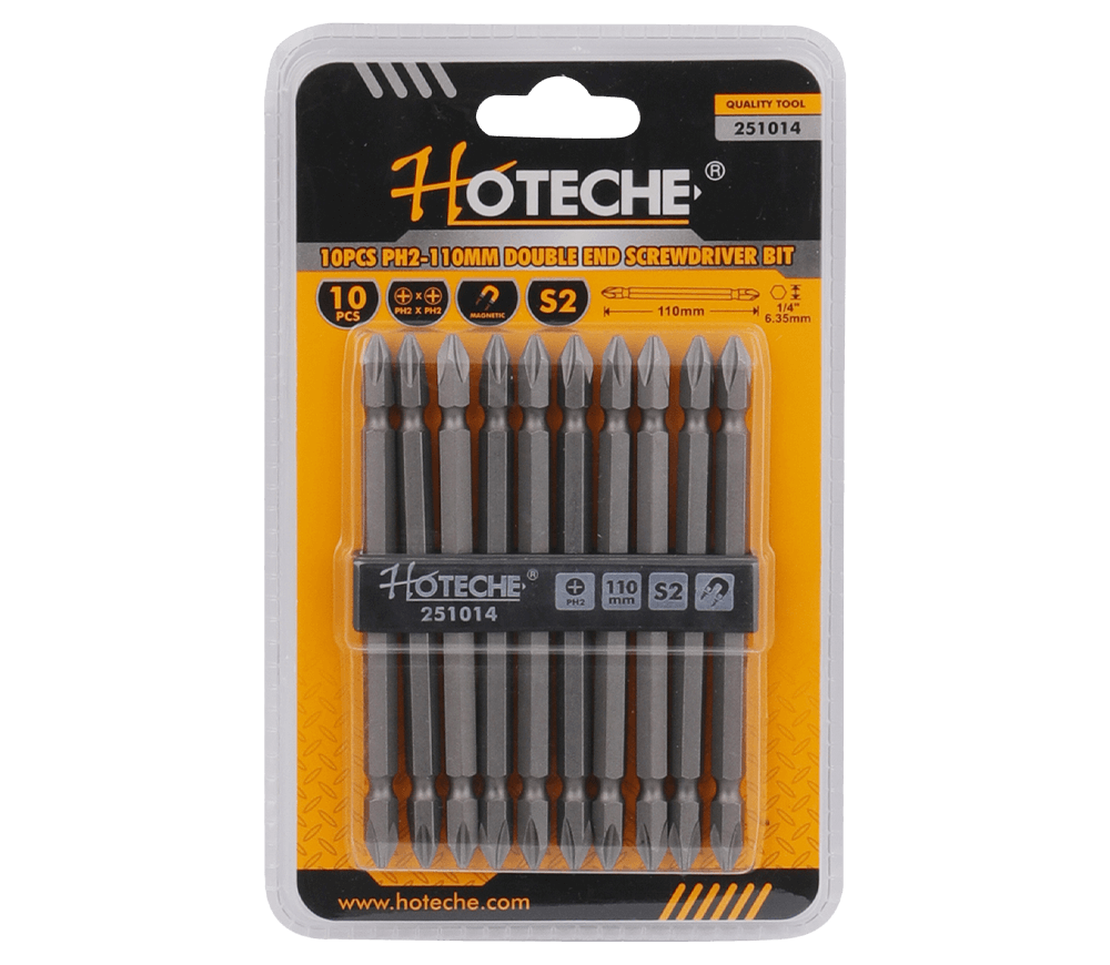 Set 10 biți HOTECHE 251014 PH2 110mm photo