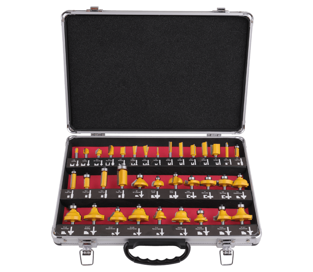 Set 35 freze pe lemn HOTECHE 610103 Ø8 mm photo